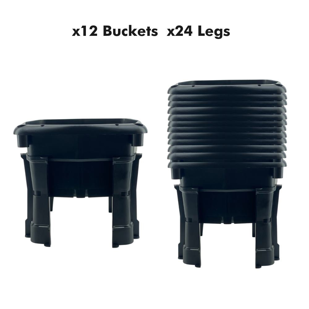 Hooch Multi-Bucket Hydroponic System (12 units)